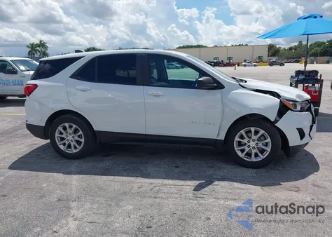 2021 Chevrolet Equinox Fwd Ls из США, поврежденный, VIN 2GNAXHEV7M6146385